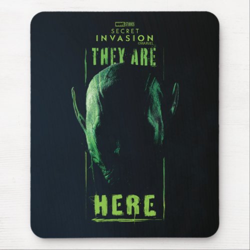 They Are Here Skrull In Shadow Mouse Pad