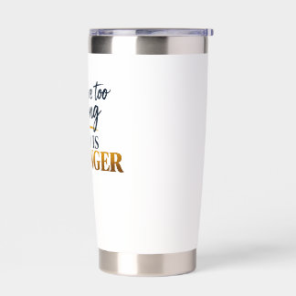 They Are Too Strong, God Is Stronger Insulated Tumbler