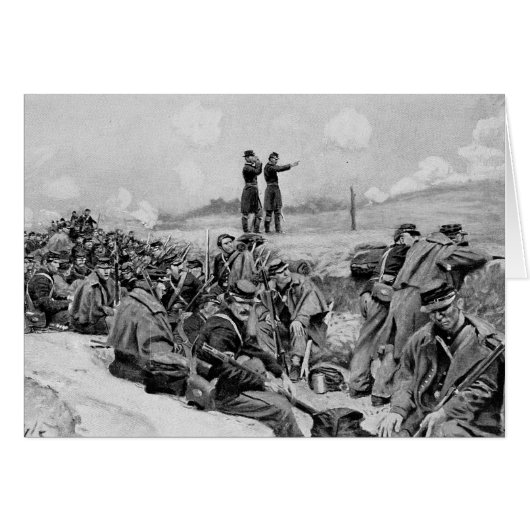 They Awaited the Order to Charge Cards (Front Horizontal)