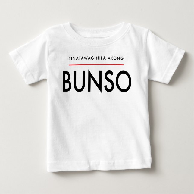 "They Call Me Bunso" Short Sleeve T-Shirt (Front)