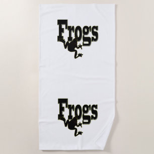 They Call Me Frog, Beach Towel