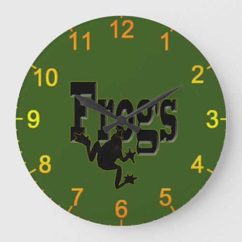They Call Me Frog Wall Clock