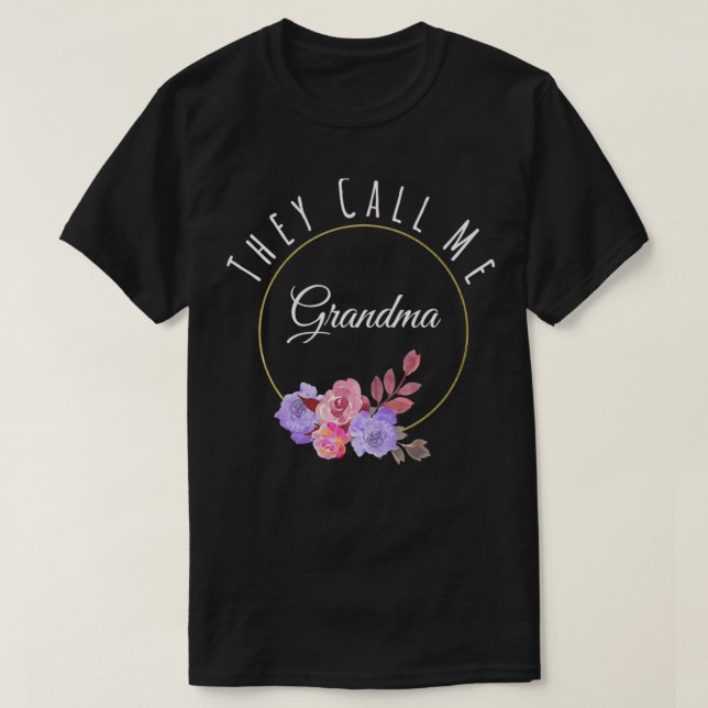 They Call Me Grandma Pullover  (Design Front)