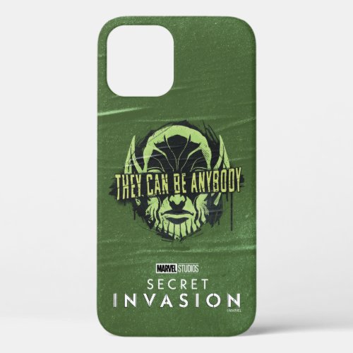 They Can Be Anybody Skrull Graffiti iPhone 12 Case