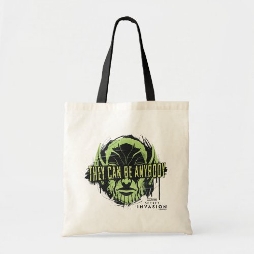 They Can Be Anybody Skrull Graffiti Tote Bag