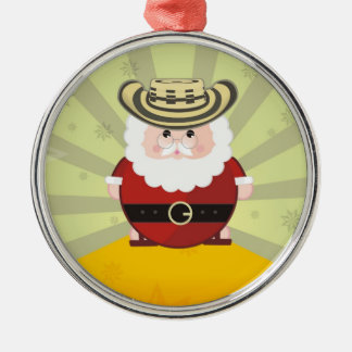 they colombian chirstmas metal ornament