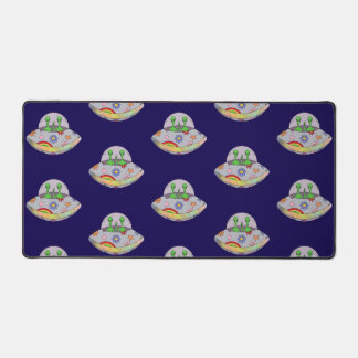 They Come in Peace UFO Desk Mat