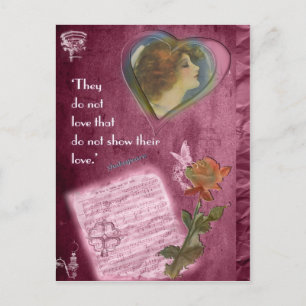 They Do Not Love... Postcard