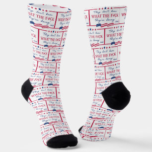 They Don't Know What They're Doing Funny Quote Socks