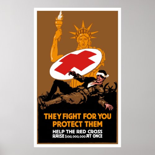 They Fight For You Protect Them Poster