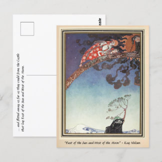 They flew away from the Castle Kay Nielsen Postcard