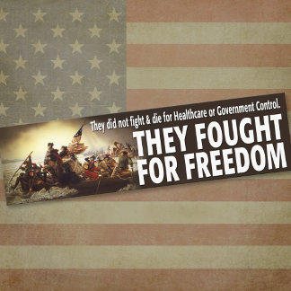 They Fought For FREEDOM! Bumper Sticker