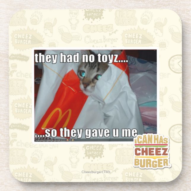 they had no toyz drink coaster (Front)