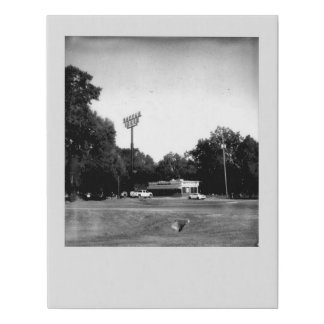 They have Waffle Houses in heaven? Faux Canvas Print