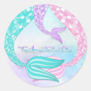 They Mermaid For Each Other Sticker