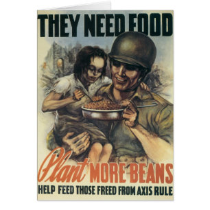 They Need Food ~ Plant More Beans