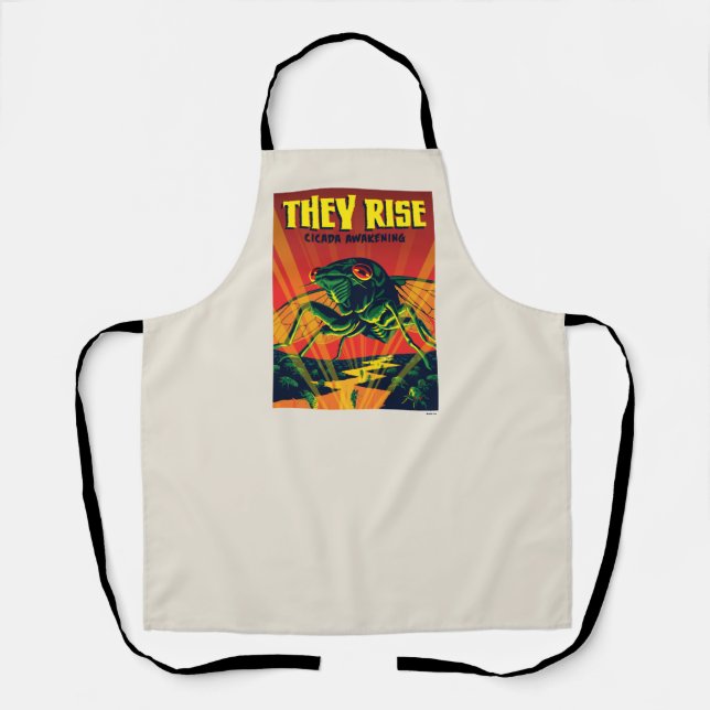 They Rise Cicada Awakening Apron (Front)
