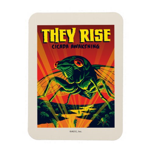 They Rise Cicada Awakening Magnet