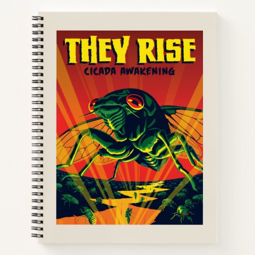 They Rise Cicada Awakening Notebook