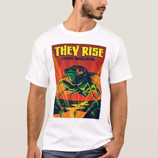 They Rise Cicada Awakening T-Shirt (Front)