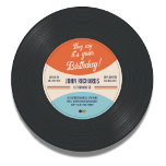 They Say It's Your Birthday Vintage Record Invitation<br><div class="desc">Vintage inspired record vector design that can be customized with your text.</div>