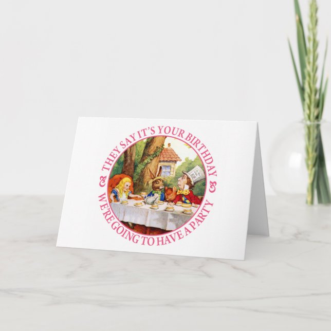 They Say It's Your Birthday, We're going to... Card (Front)