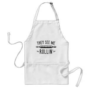 They See Me Rollin’ Adult Apron