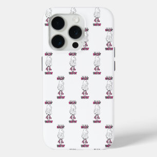 They see me rollin' they waitin' pink retro ghost iPhone 15 pro case