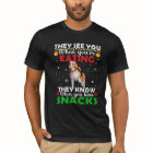 They See You Eating Christmas Reindeer Santa Beagl