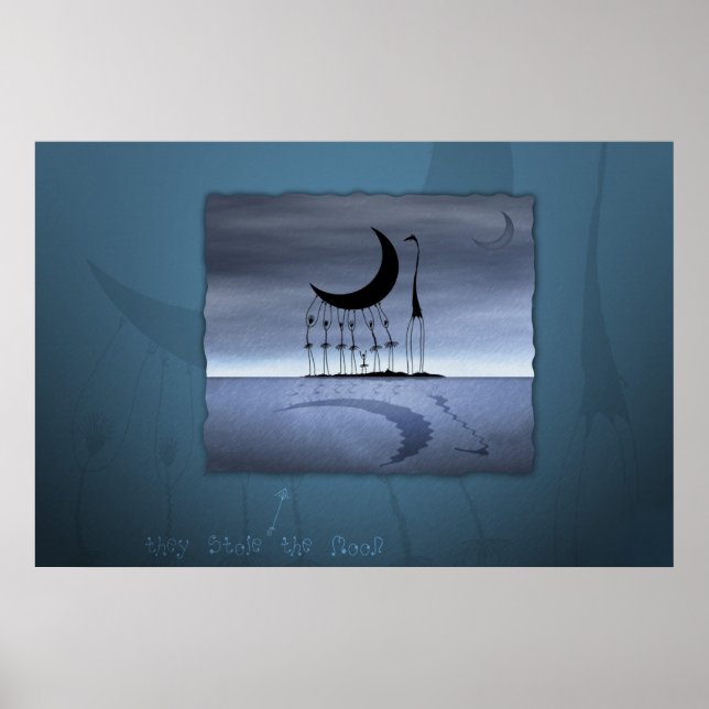 They Stole The Moon Poster (Front)
