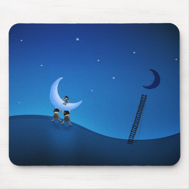 They Stole The Moon (Version 2008) Mouse Pad (Front)