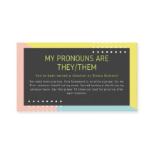 "They/Them" Pronoun Intervention (Prayer)