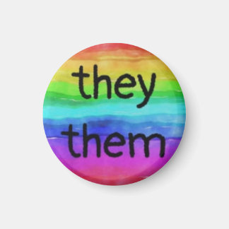 They/Them pronoun magnet