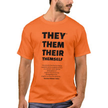 They/Them/Their t-shirt (with Merriam Webster)