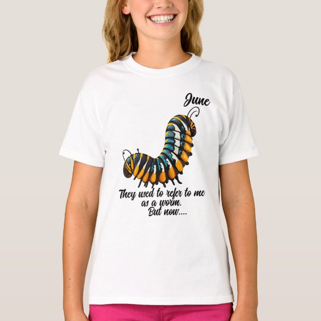 "They used to..." Customizable Girl's T-Shirt (Front)