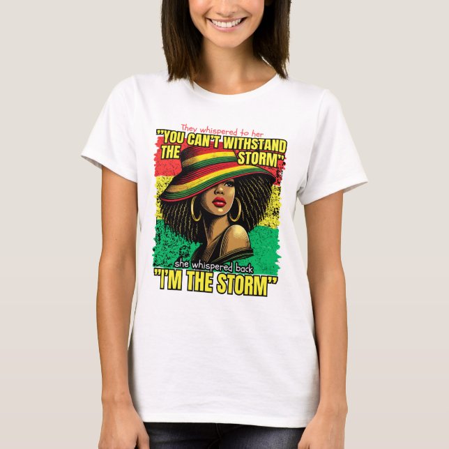 They Whispered To Her She Whispered Back Womens T-Shirt (Front)