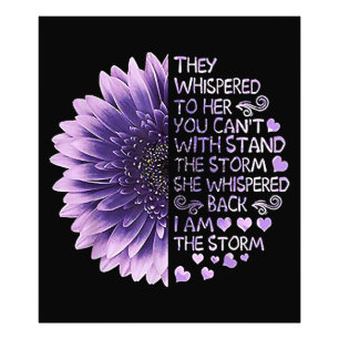 They Whispered To Her You Can't With Stand The Sto Photo Print