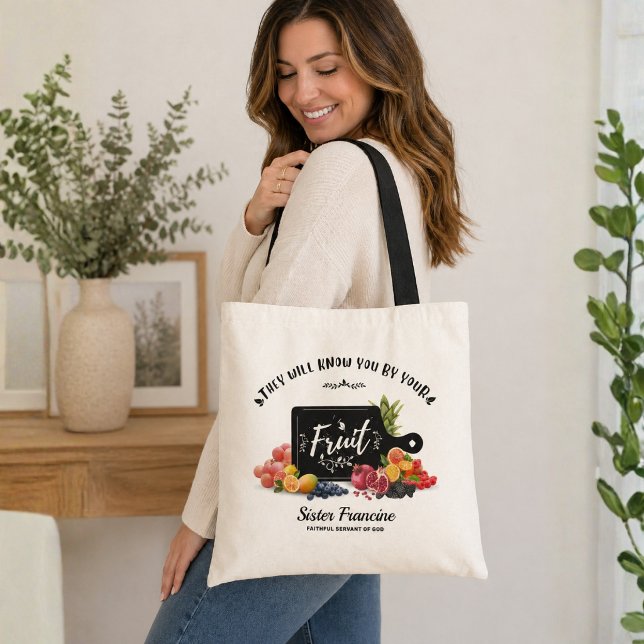 They Will Know You By Your Fruit Tote Bag (Creator Uploaded)
