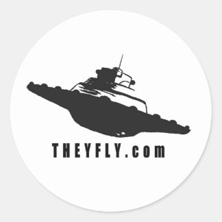 Theyfly Classic Round Sticker