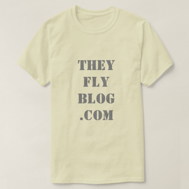 theyflyblog T-Shirt (Design Front)