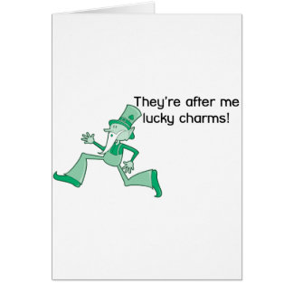 They're After Me Lucky Charms Cards