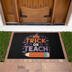 They're Eating Dogs And Cats And Pets Halloween Doormat