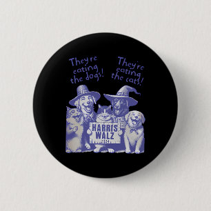They're Eating Dogs! Theyre Eating Cats! Vote Kama Button