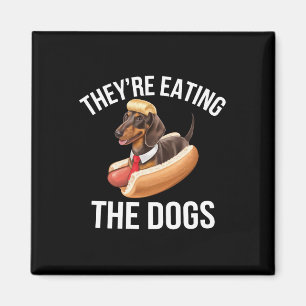 They're Eating The Dogs Donald Trump Debate 2024 Magnet