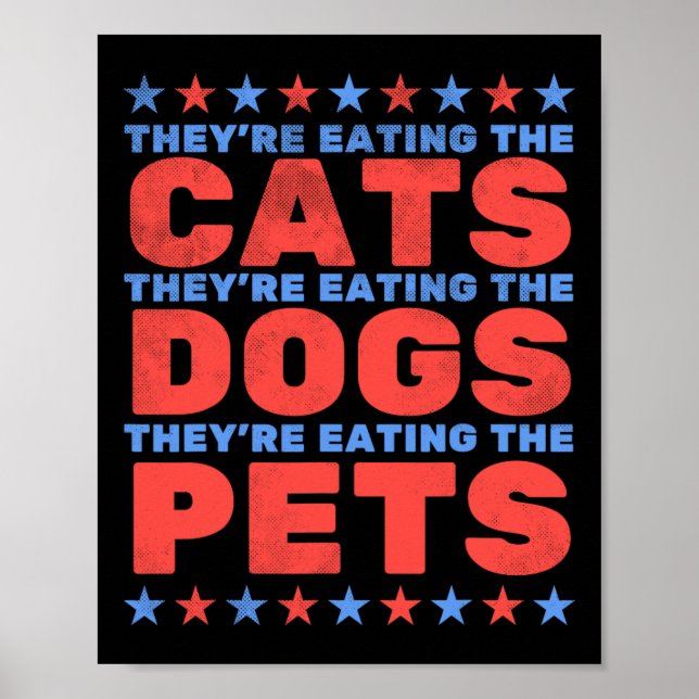 They're Eating The Dogs  Poster (Front)