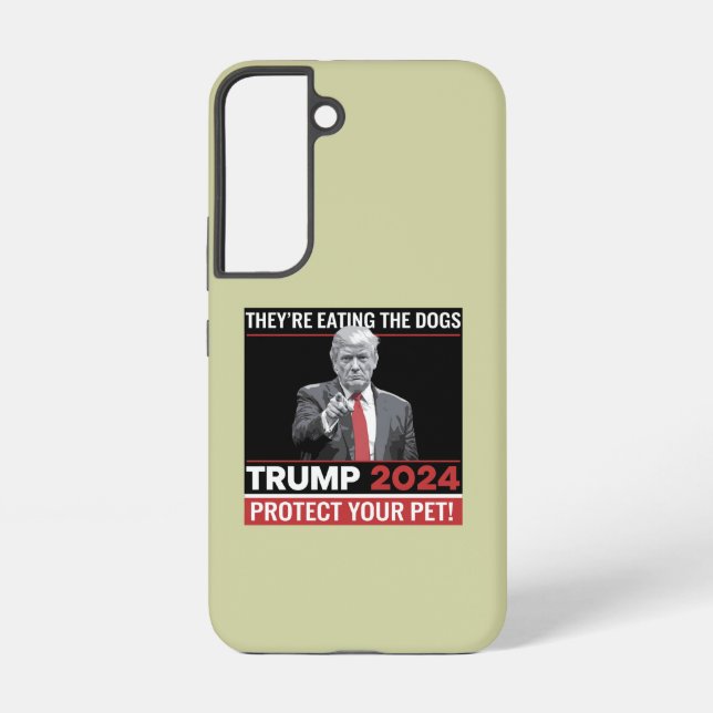 They're Eating The Dogs Trump 2024 Debate  Samsung Galaxy Case (Back)