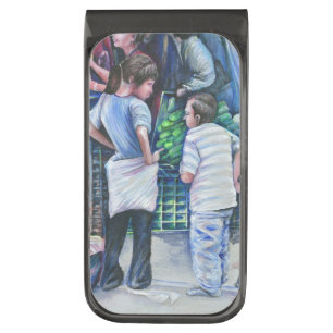 They're Not Girls, They're Women Gunmetal Finish Money Clip