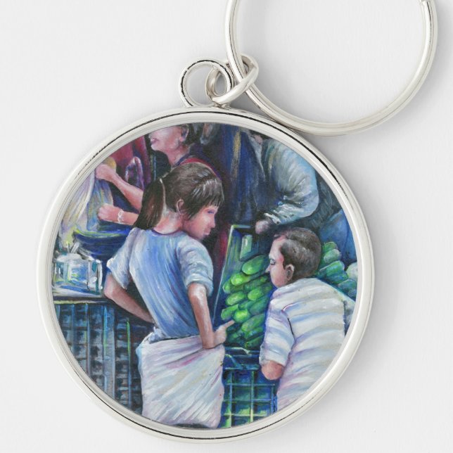 They're Not Girls, They're Women Keychain (Front)
