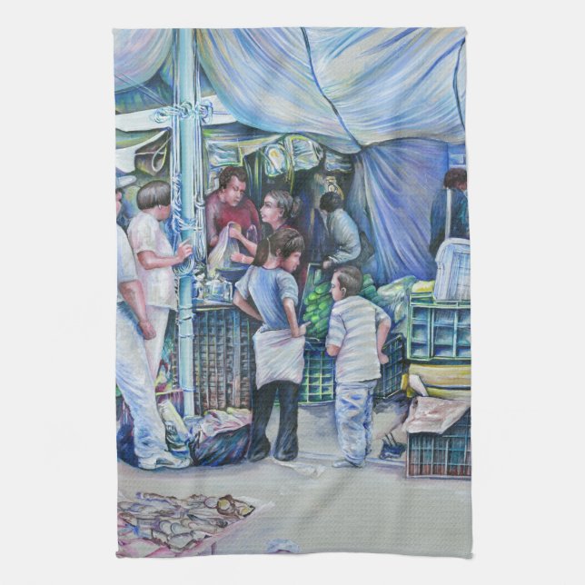 They're Not Girls, They're Women Kitchen Towel (Vertical)