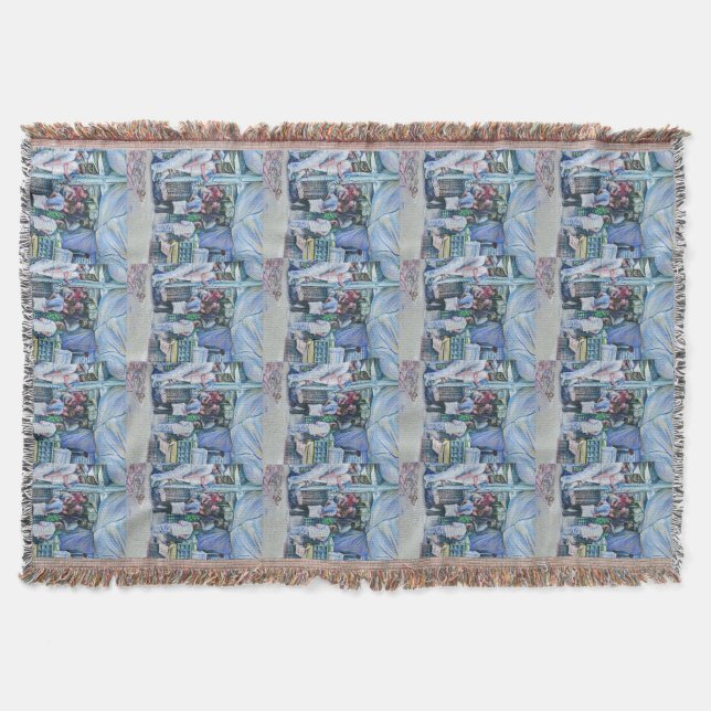 They're Not Girls, They're Women Throw Blanket (Front)